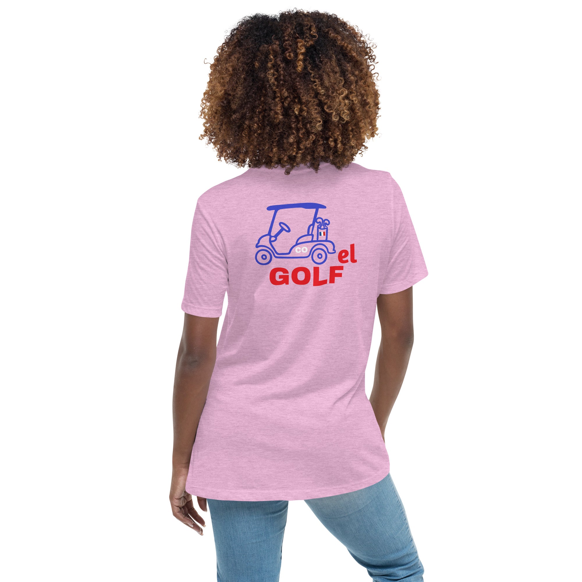 Women's Relaxed T-Shirt "Cartel Golf France"