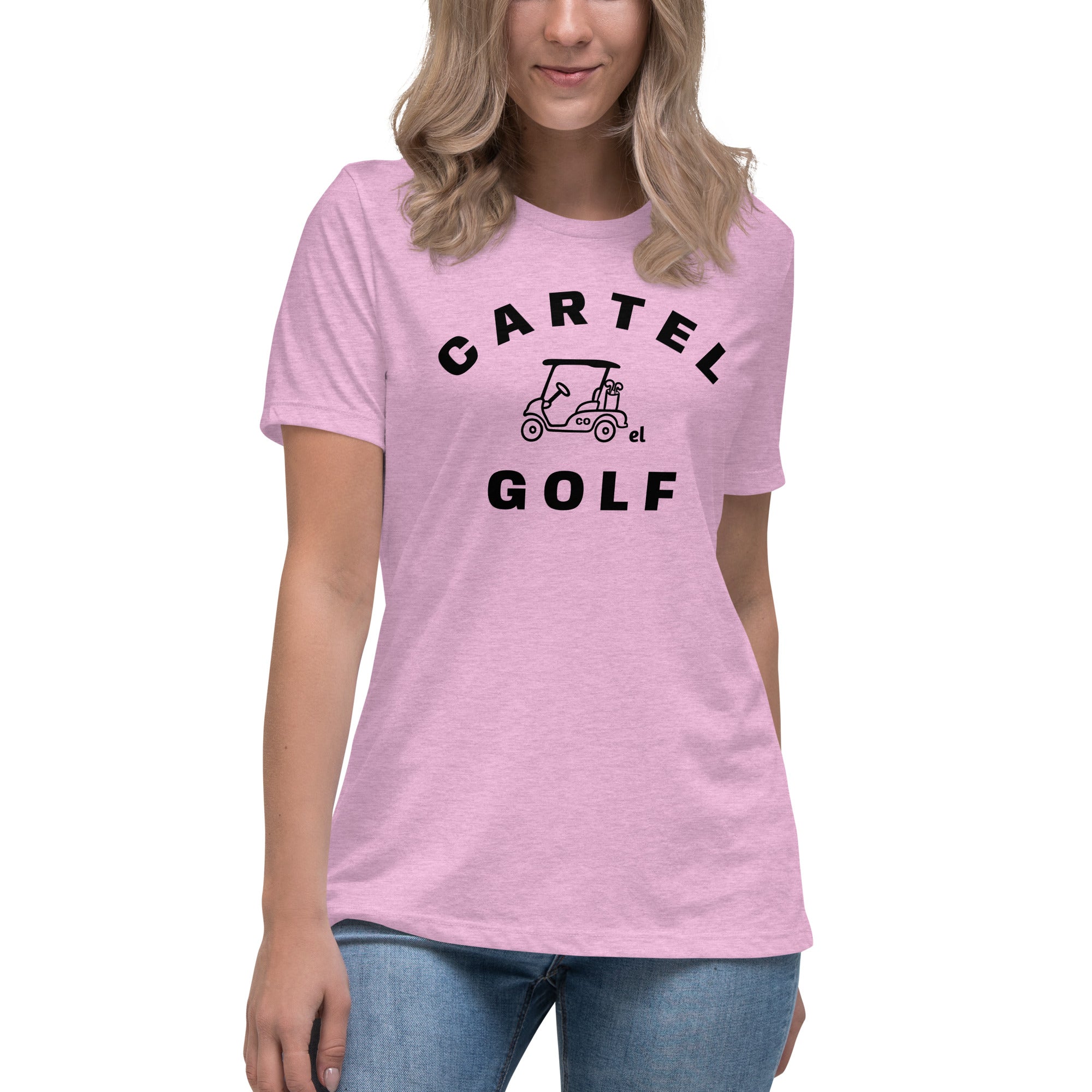 Women's Relaxed T-Shirt "Cartel Golf"