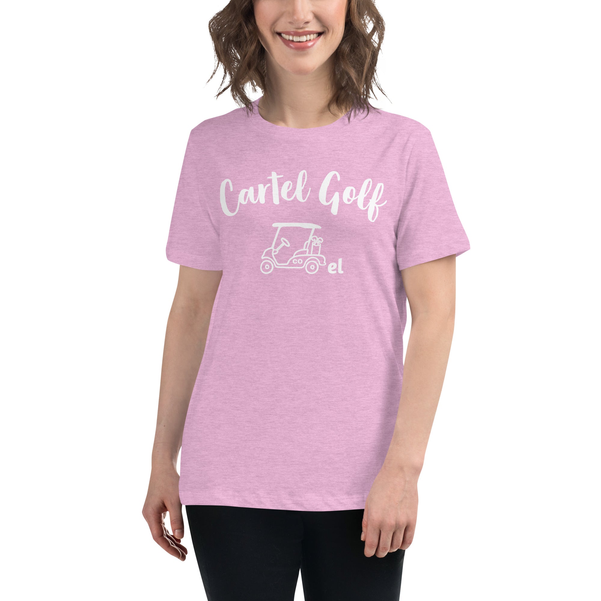 Women's Relaxed T-Shirt "Cartel Golf"