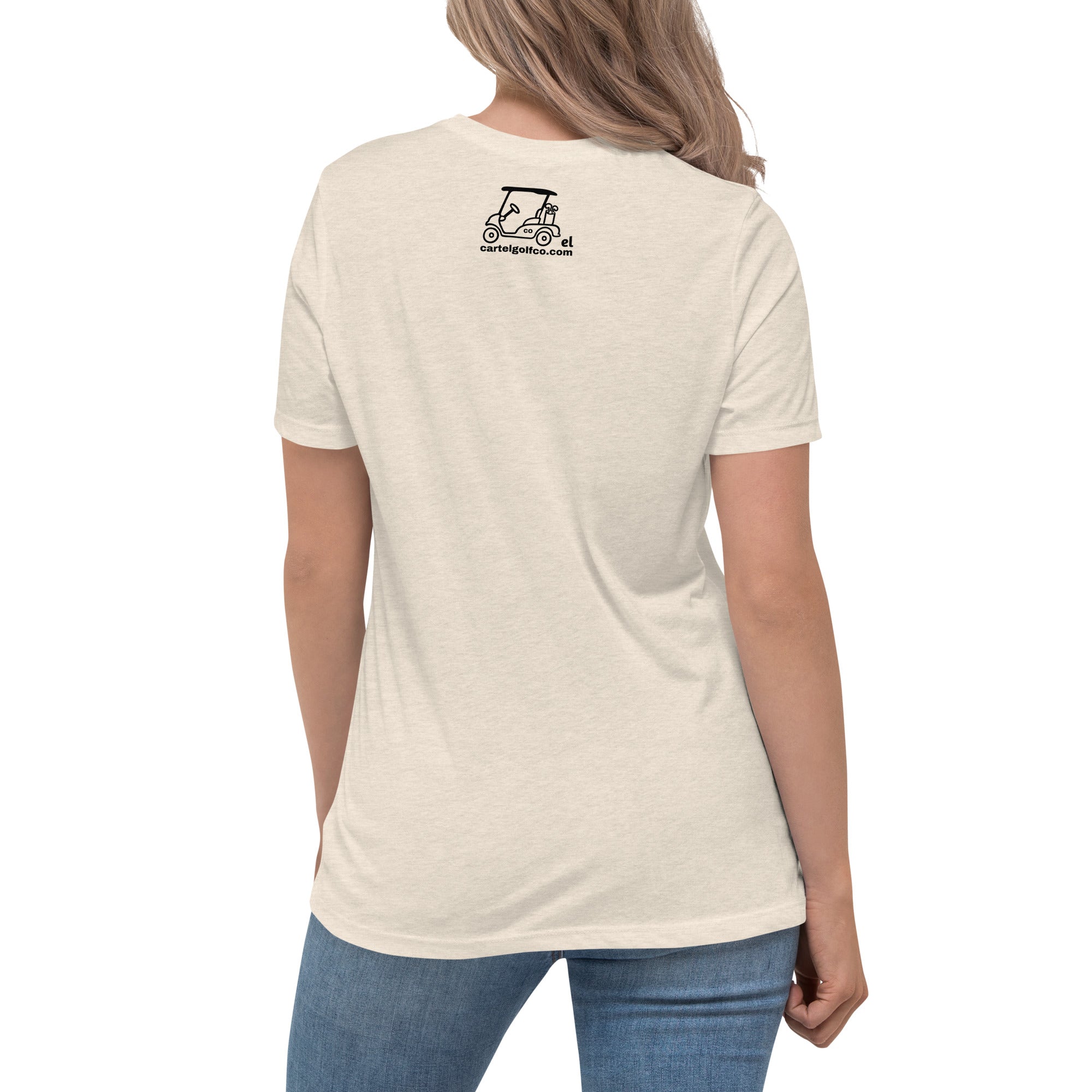 Women's Relaxed T-Shirt "Cartel Golf"