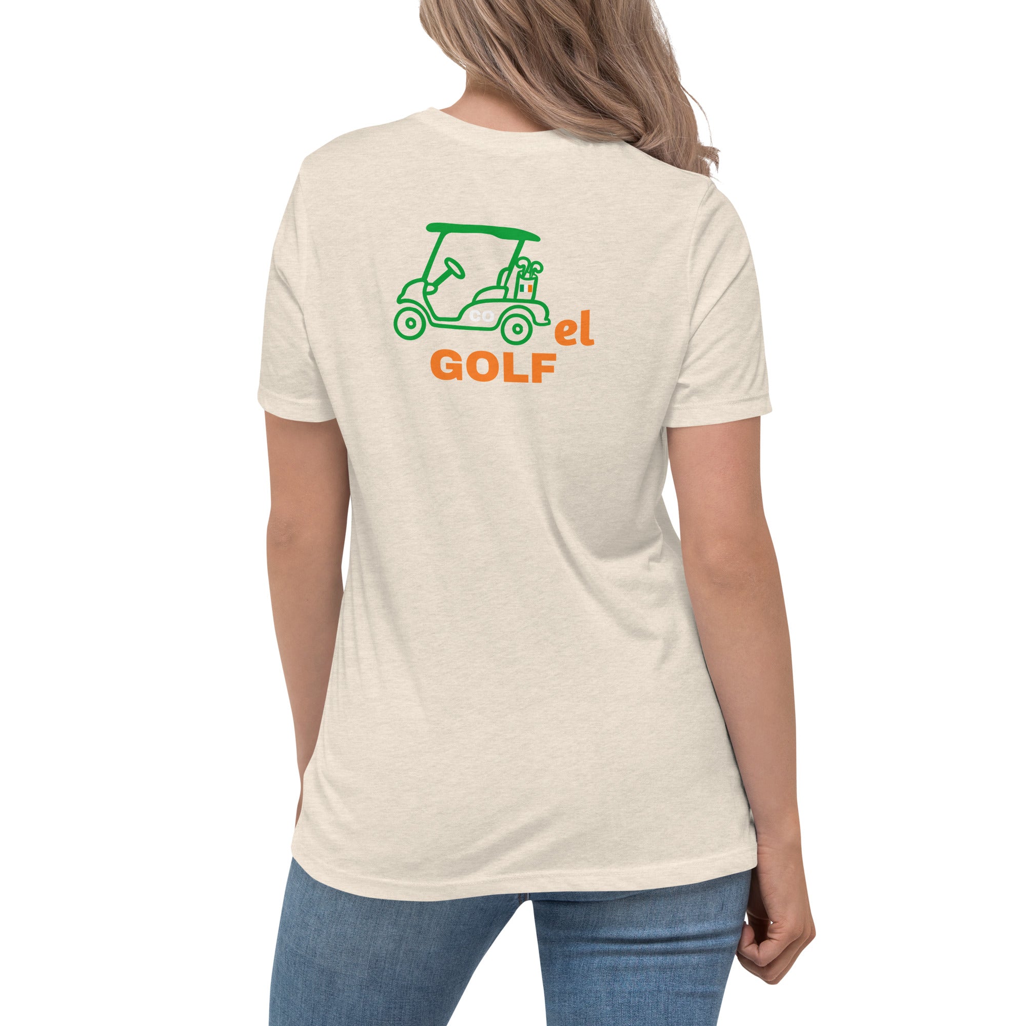 Women's Relaxed T-Shirt "Cartel Golf Irish"