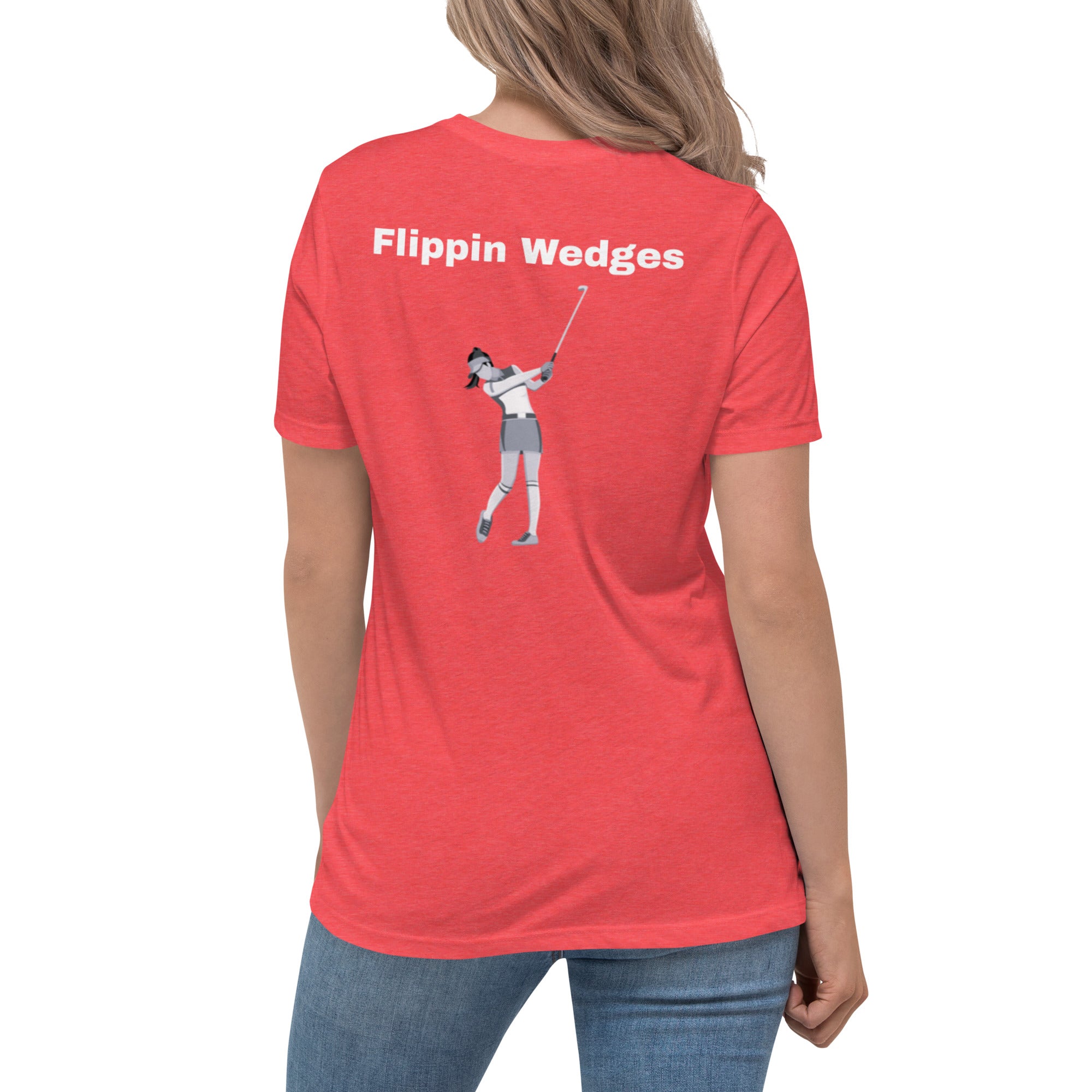 Women's Relaxed T-Shirt "Flippin Wedges"