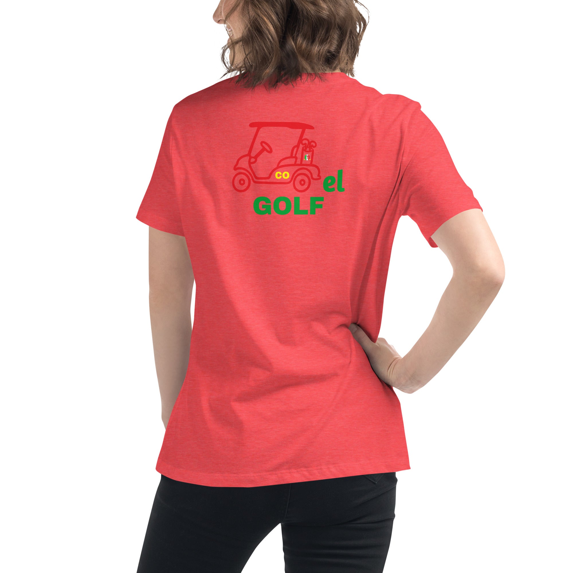 Women's Relaxed T-Shirt "Cartel Golf Italian"