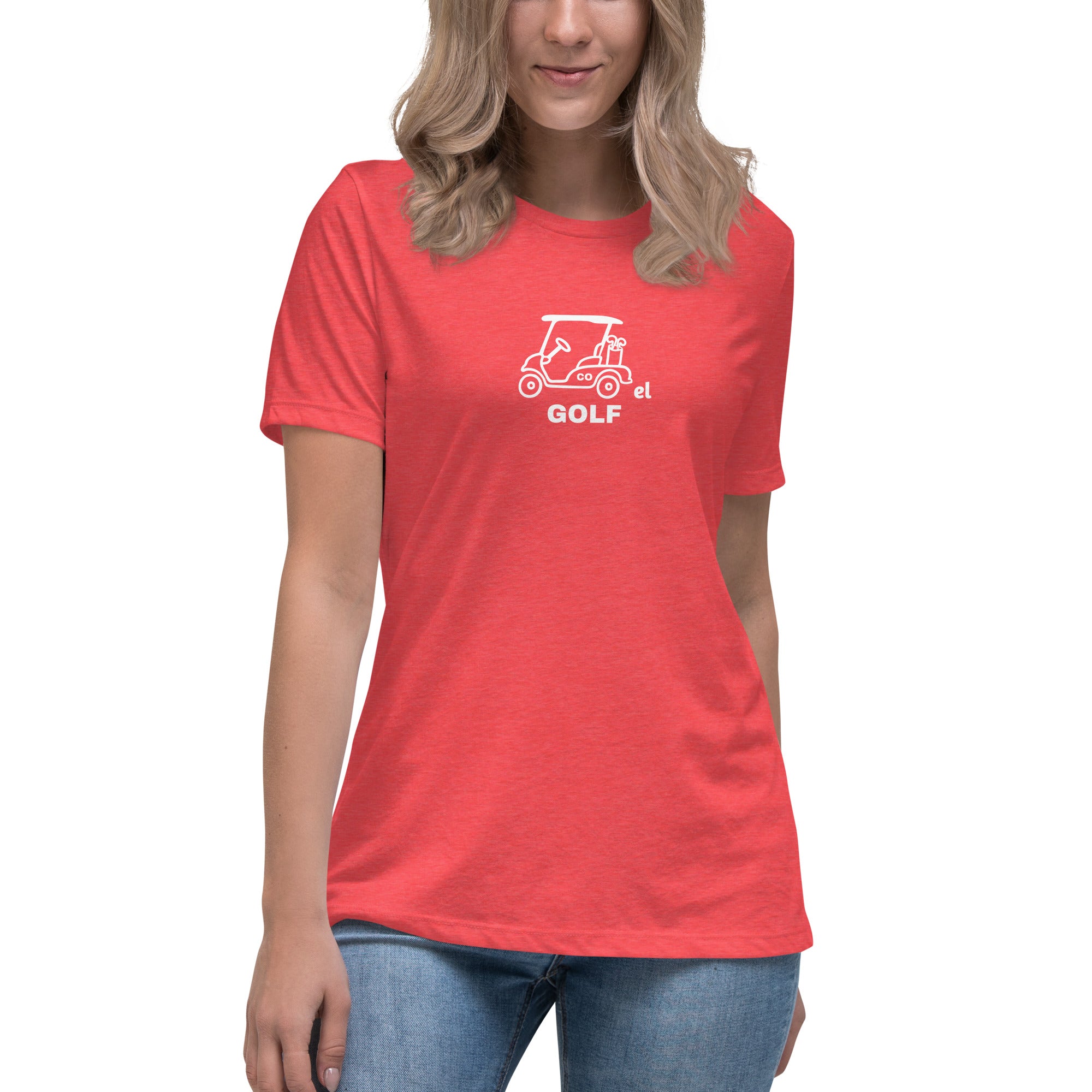 Women's Relaxed T-Shirt "Put me down for par"