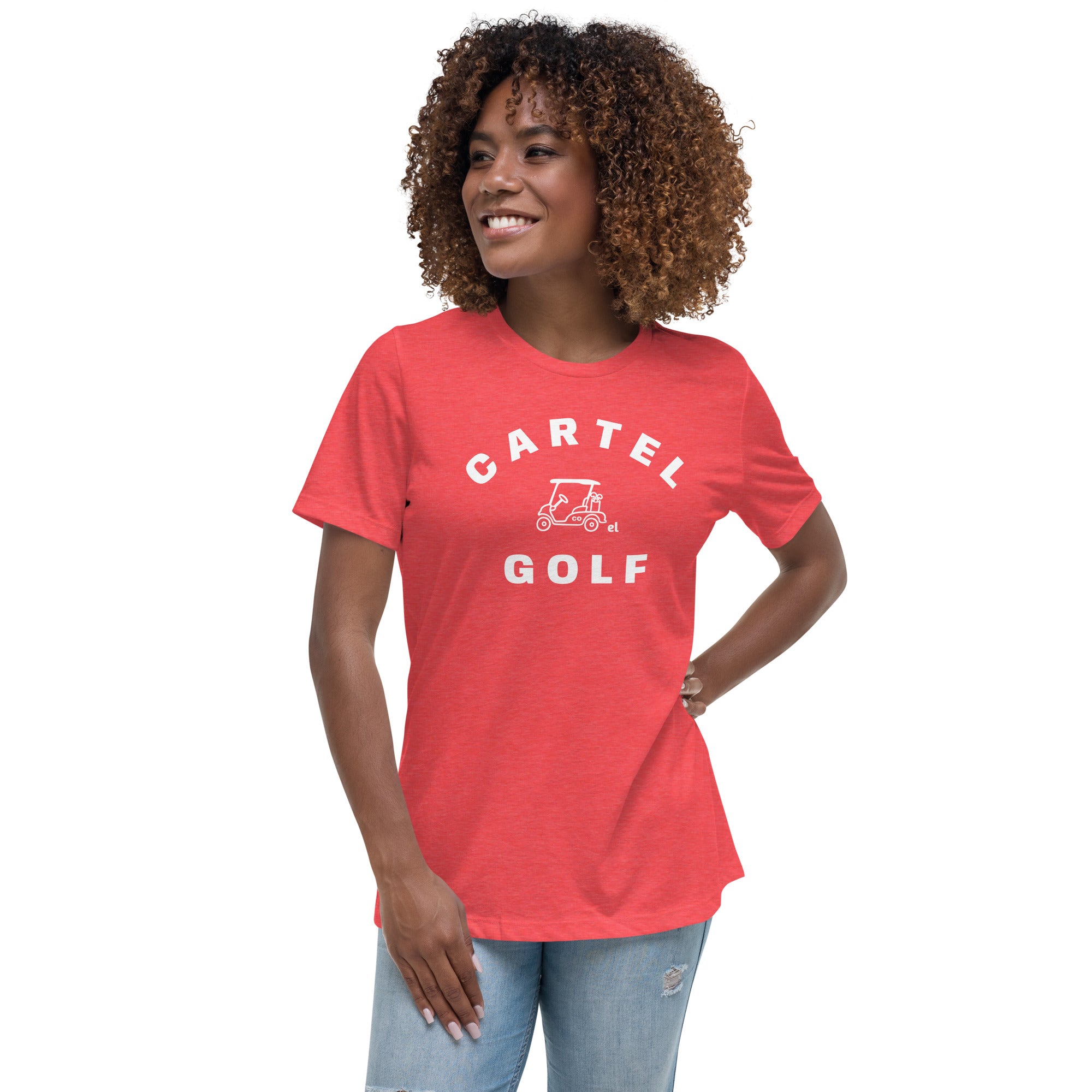 Women's Relaxed T-Shirt "Cartel Golf"