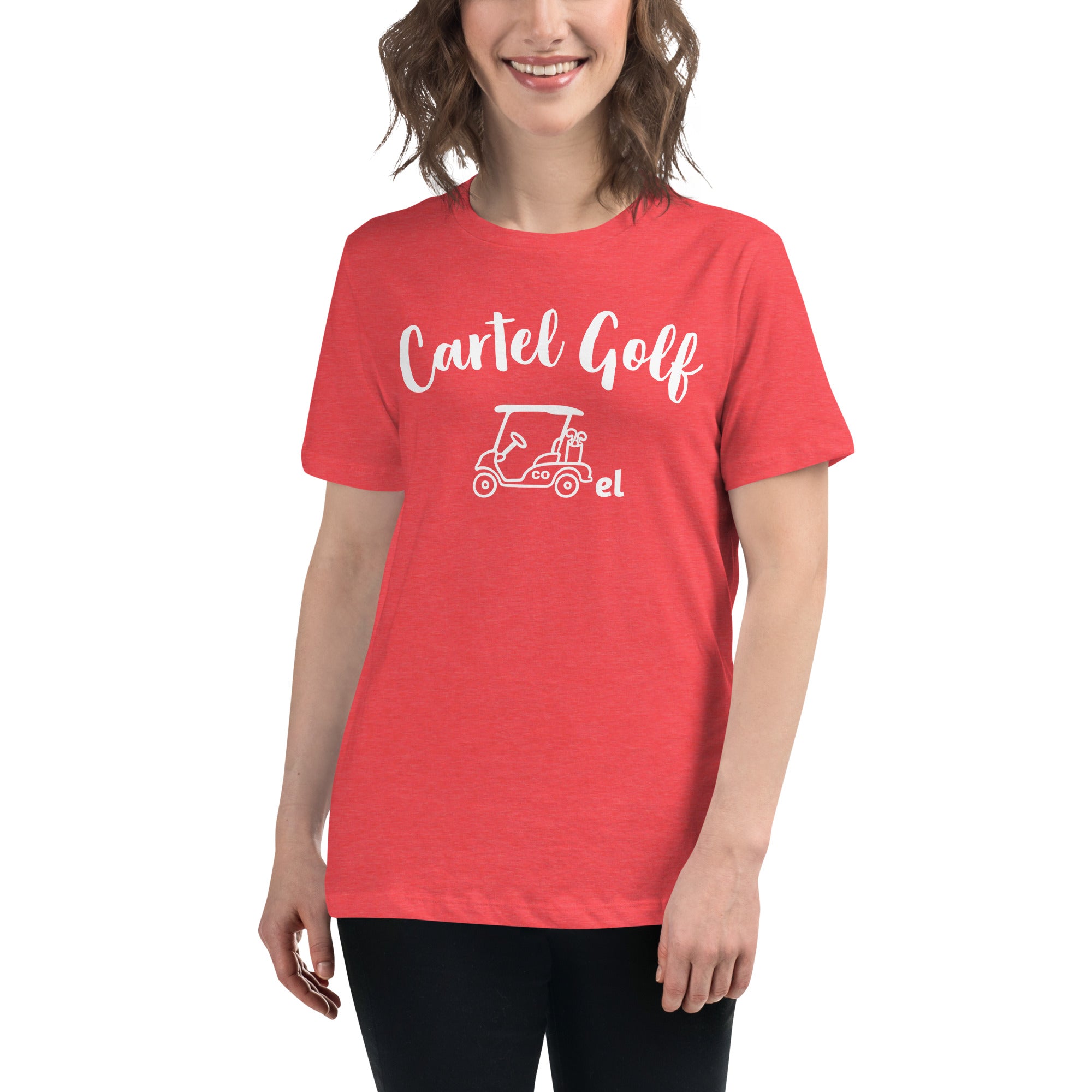 Women's Relaxed T-Shirt "Cartel Golf"