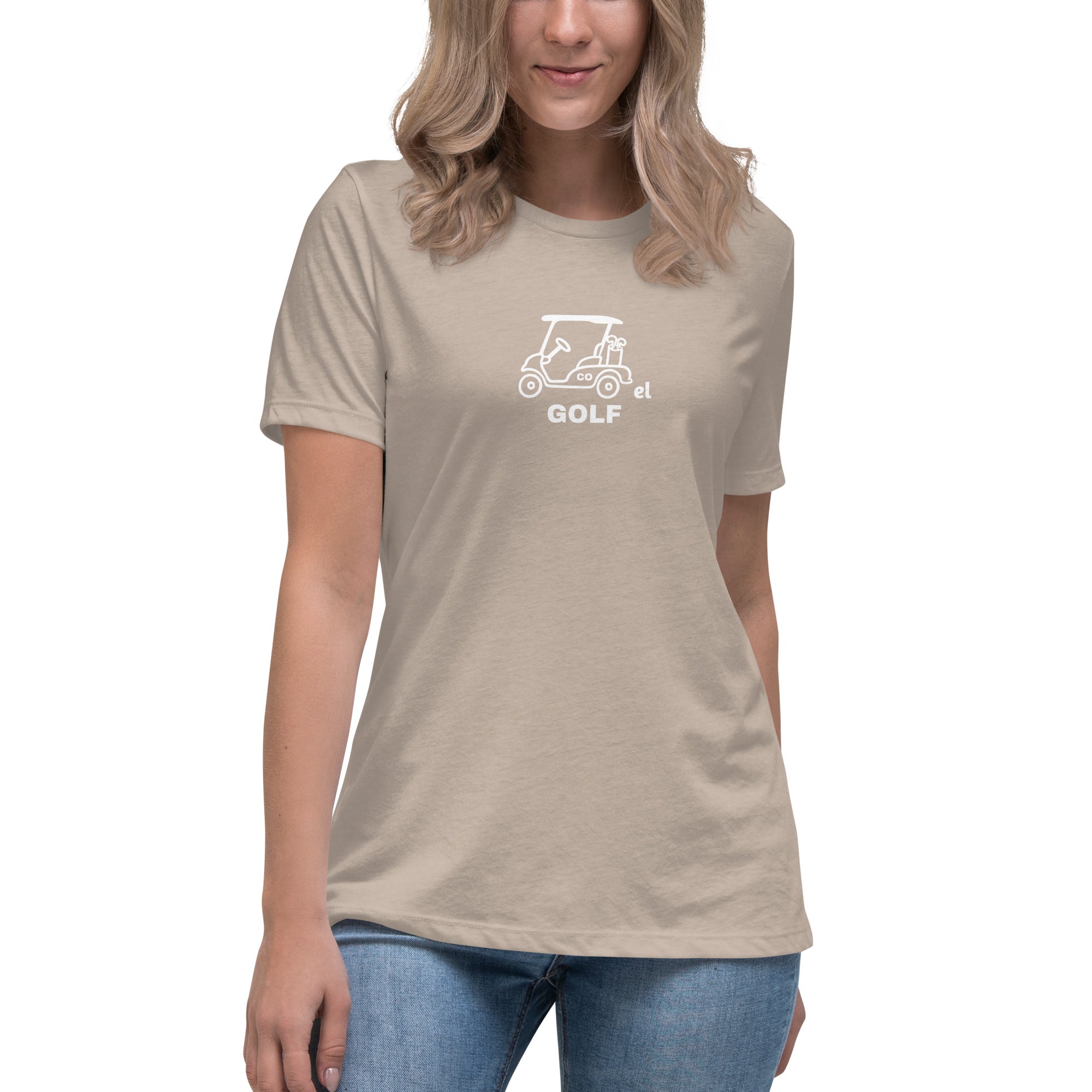 Women's Relaxed T-Shirt "Put me down for par"