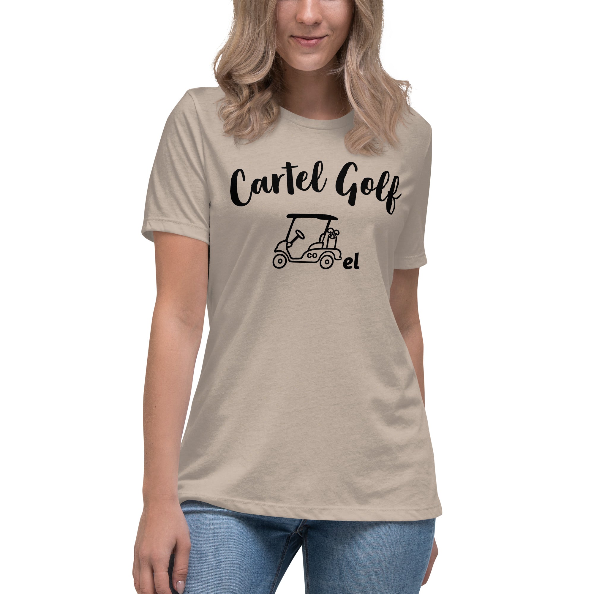 Women's Relaxed T-Shirt "Cartel Golf"