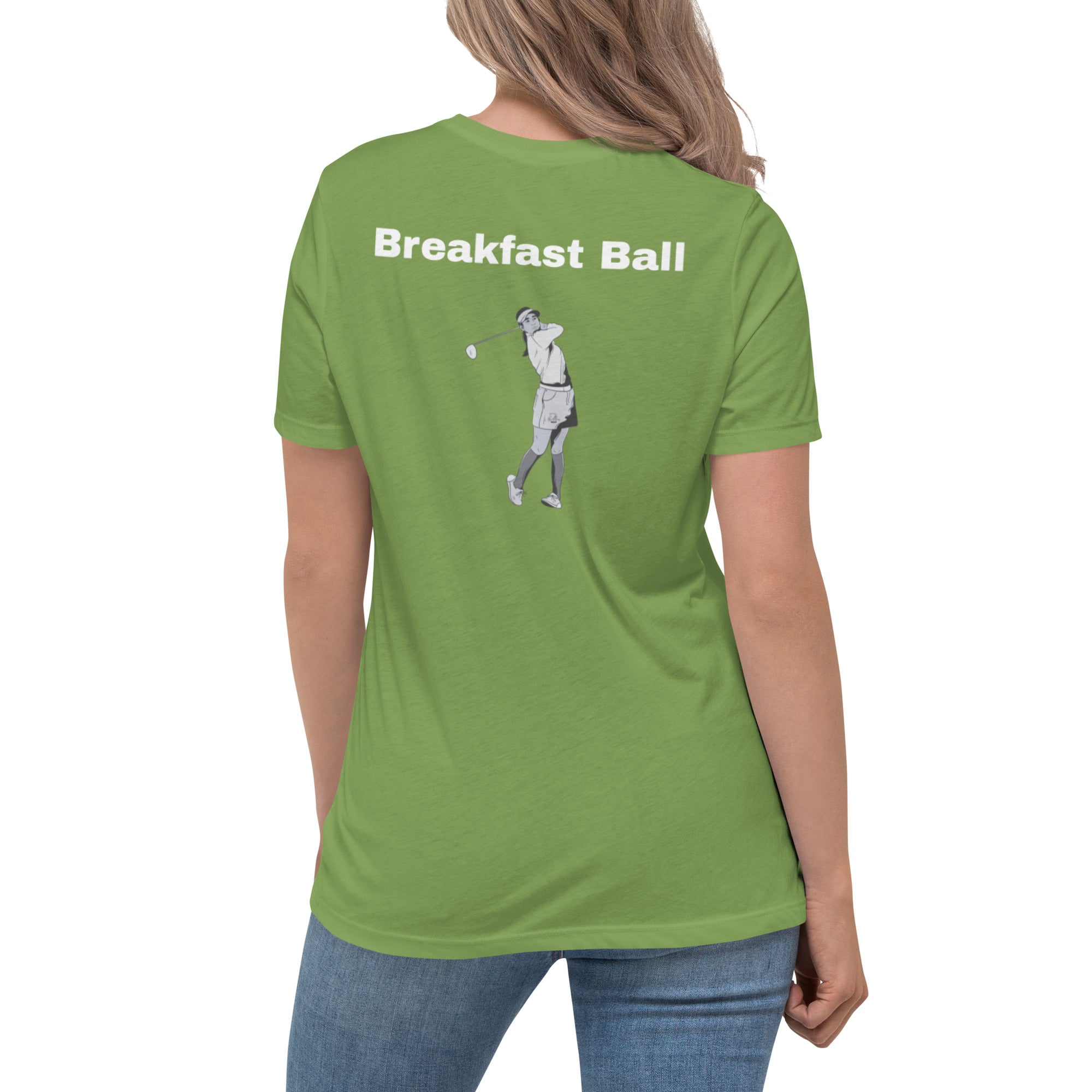 Women's Relaxed T-Shirt "Breakfast Ball"