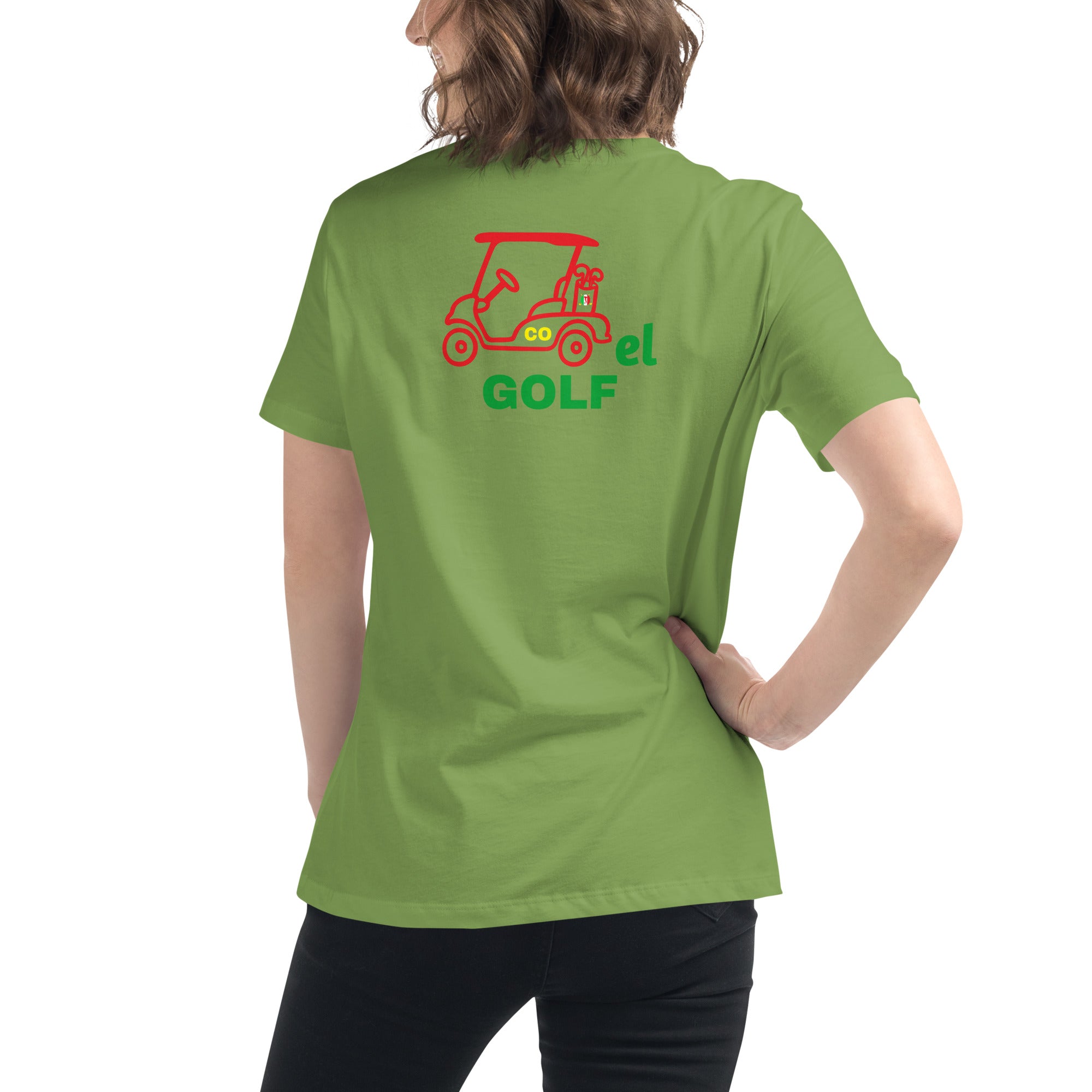 Women's Relaxed T-Shirt "Cartel Golf Italian"