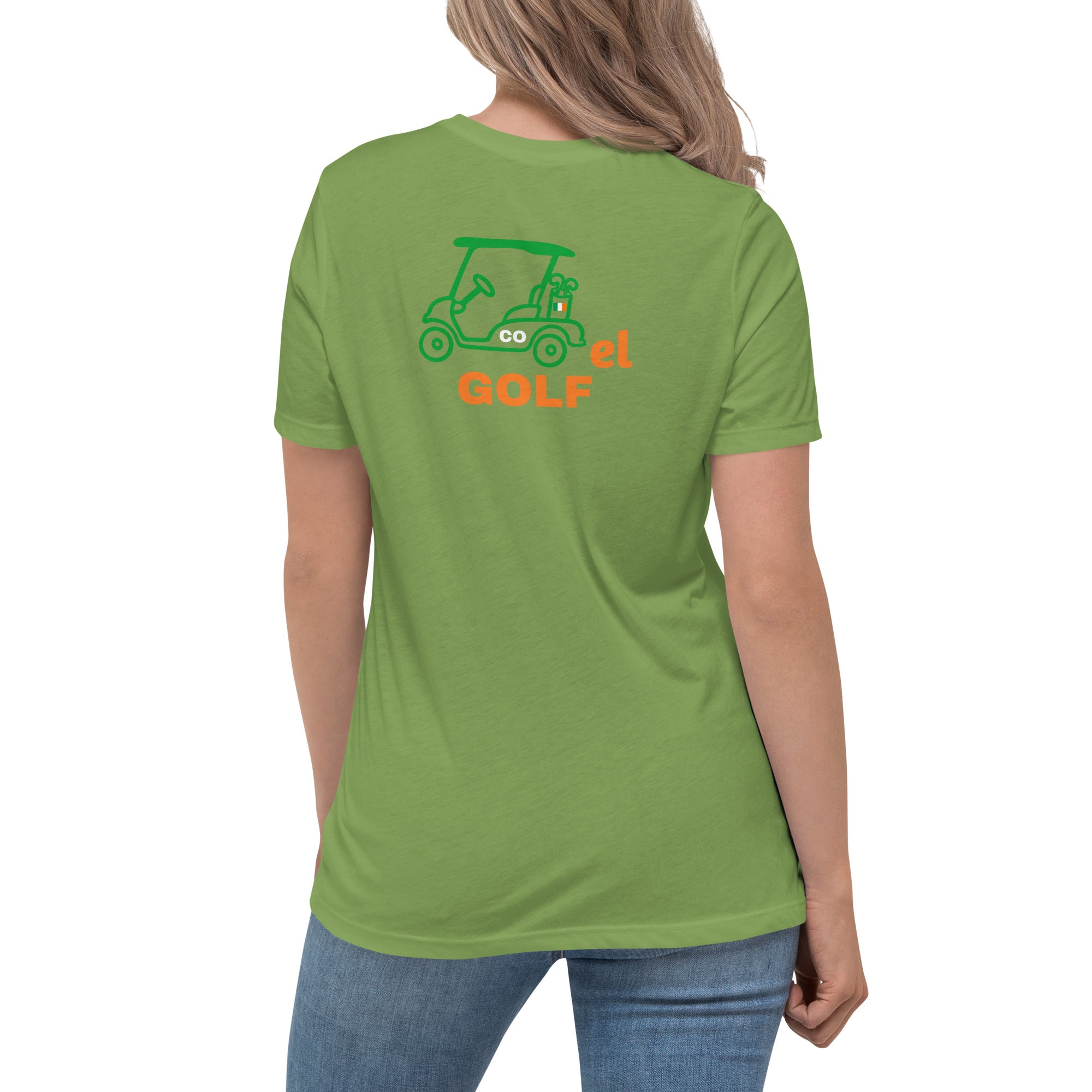 Women's Relaxed T-Shirt "Cartel Golf Irish"