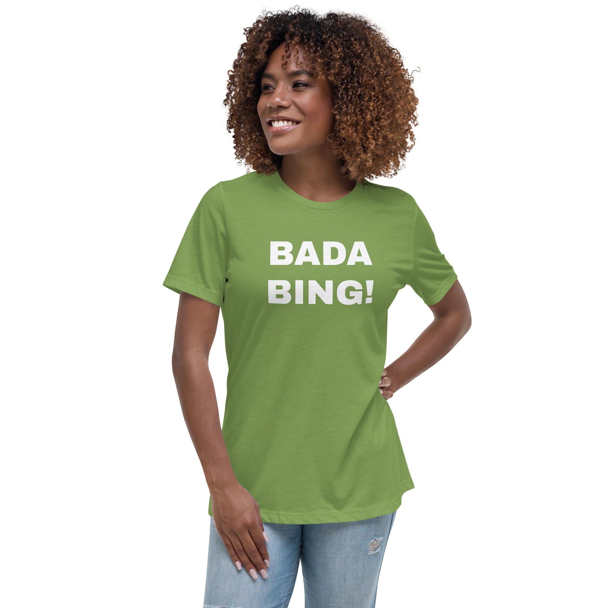 Women's Relaxed T-Shirt "BADA BING"