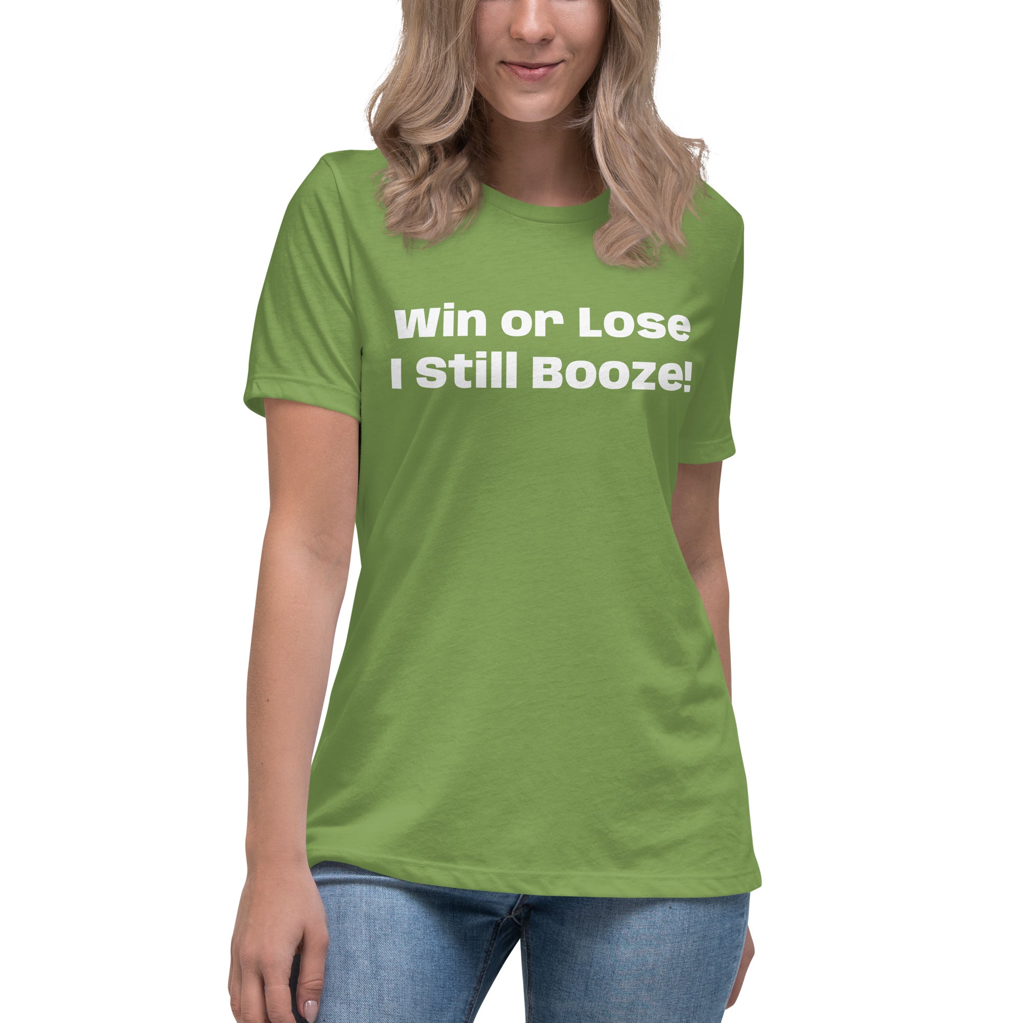 Women's Relaxed T-Shirt "Win or Lose"