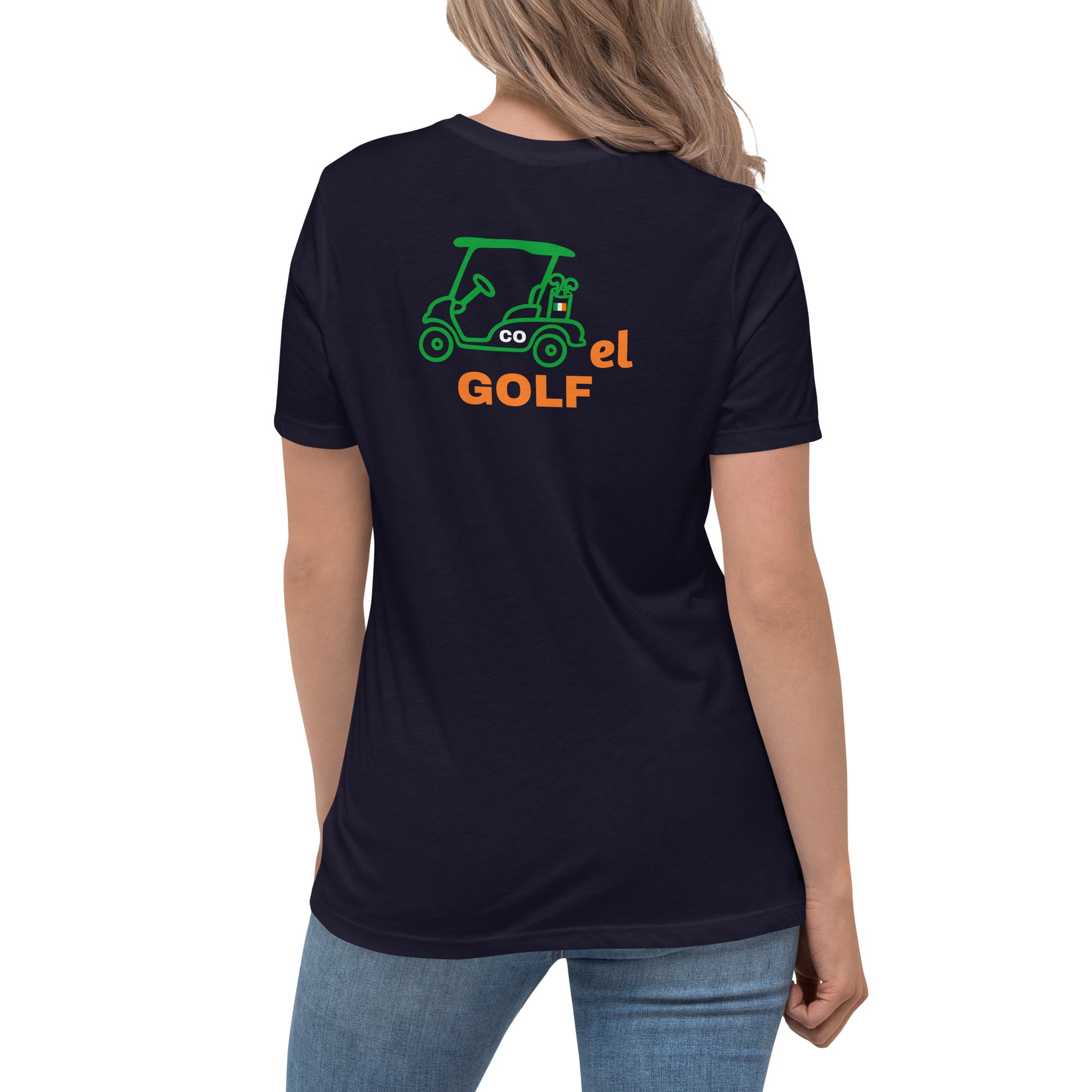 Women's Relaxed T-Shirt "Cartel Golf Irish"