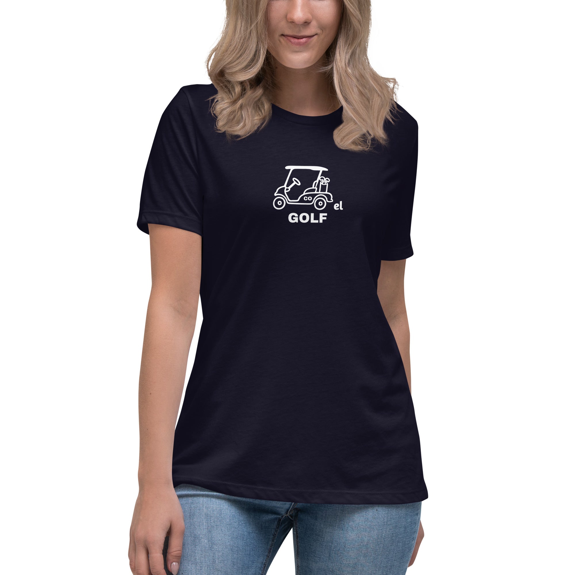 Women's Relaxed T-Shirt "Put me down for par"