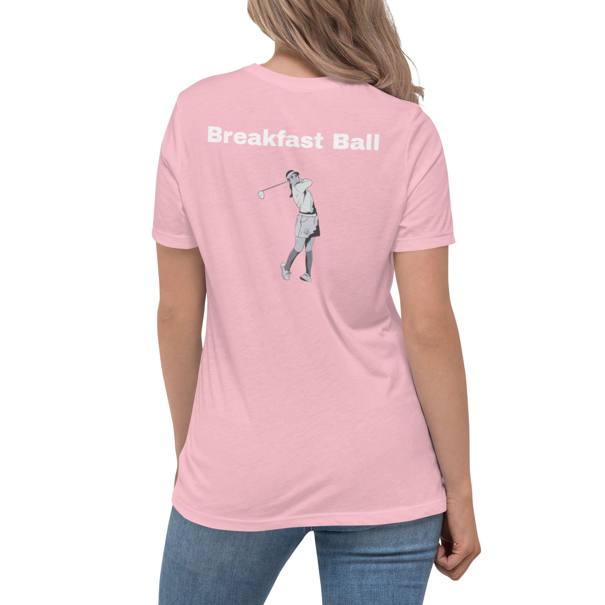 Women's Relaxed T-Shirt "Breakfast Ball"