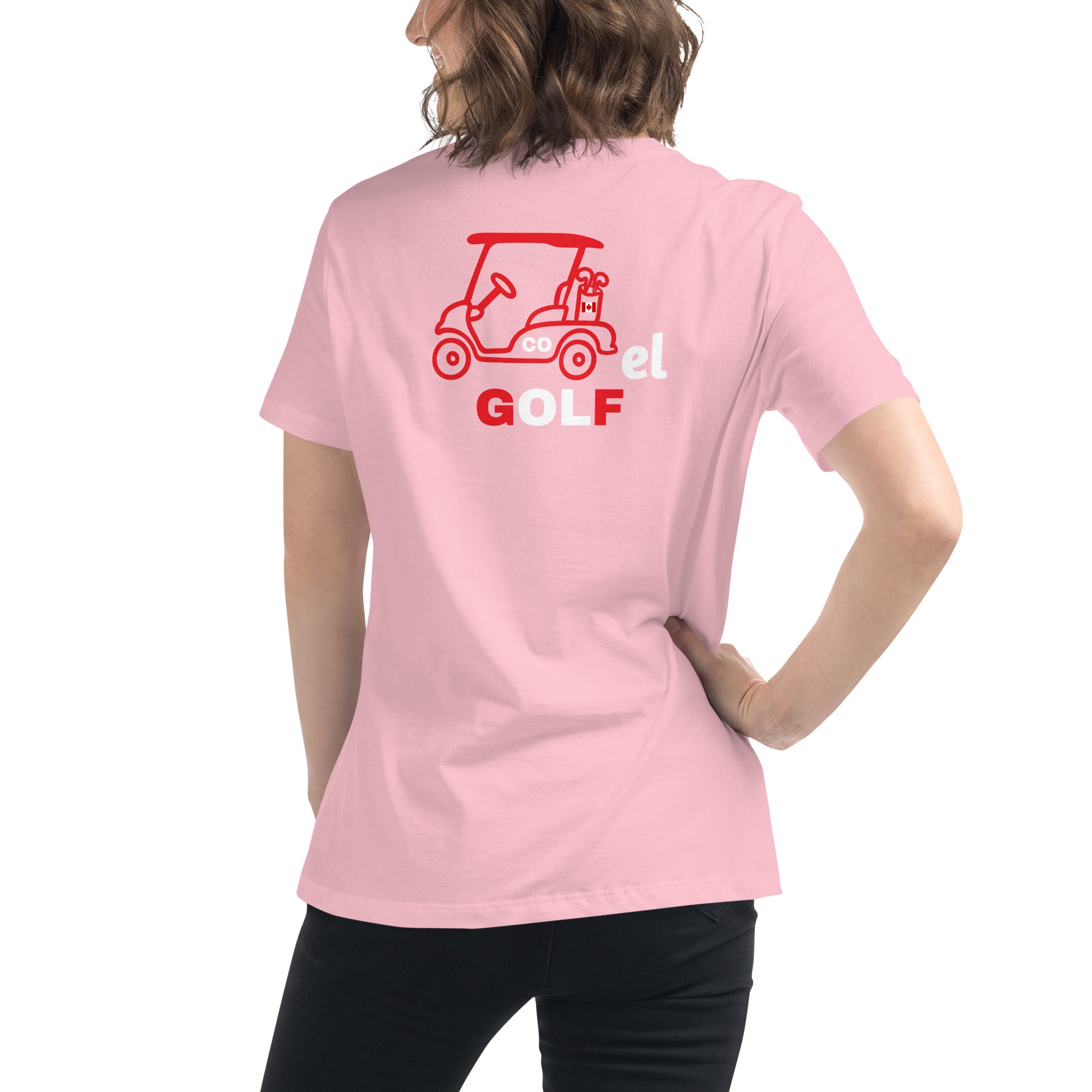 Women's Relaxed T-Shirt "Cartel Golf Canada"