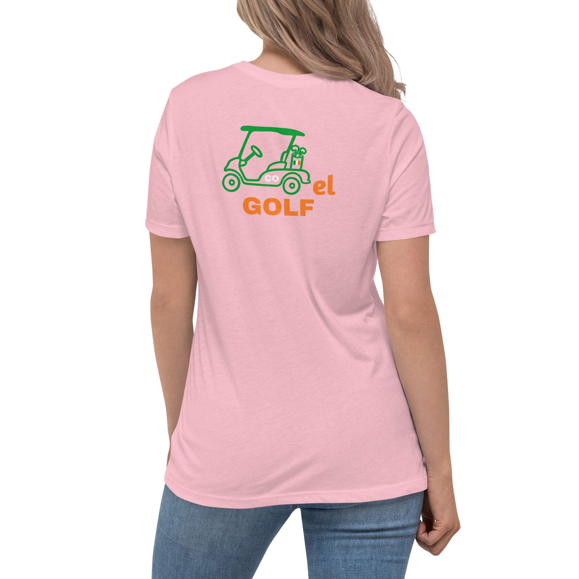 Women's Relaxed T-Shirt "Cartel Golf Irish"