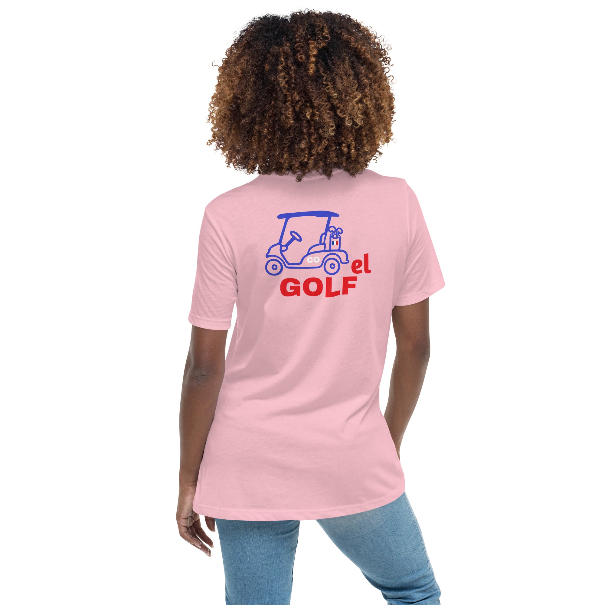 Women's Relaxed T-Shirt "Cartel Golf France"