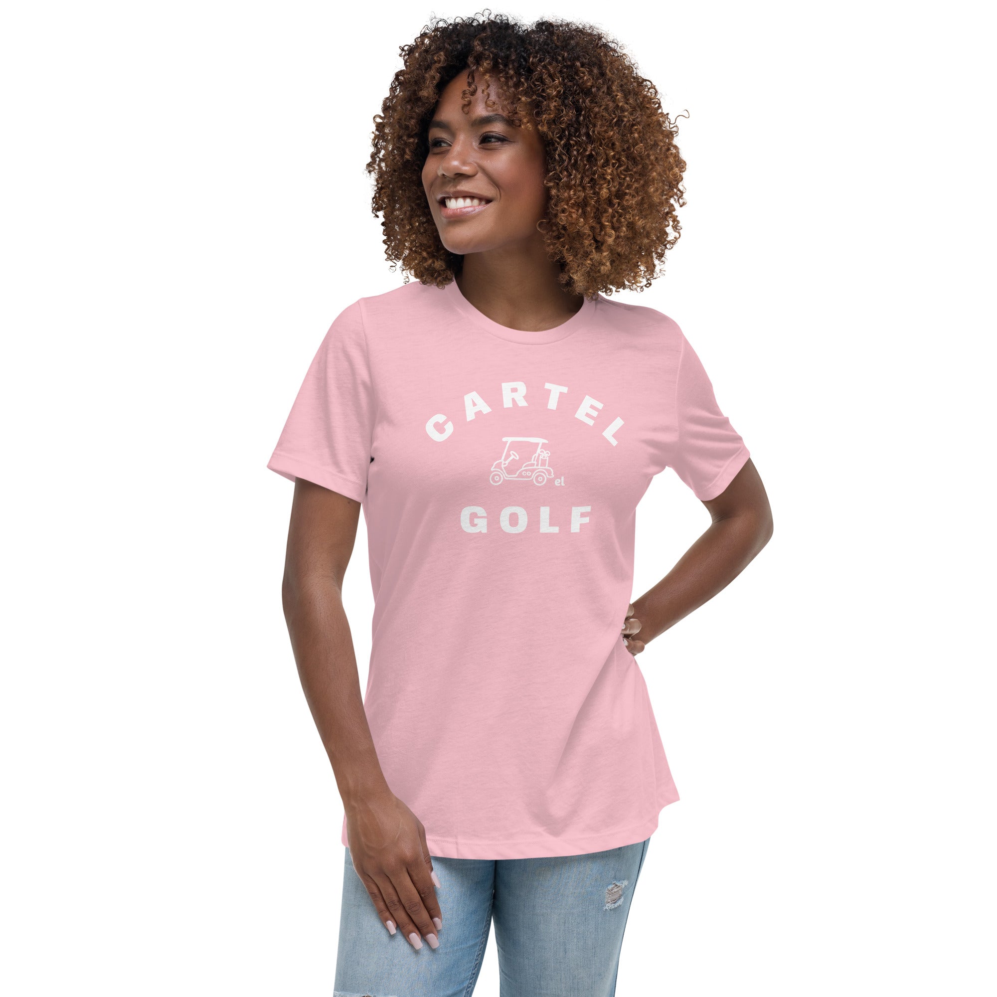 Women's Relaxed T-Shirt "Cartel Golf"