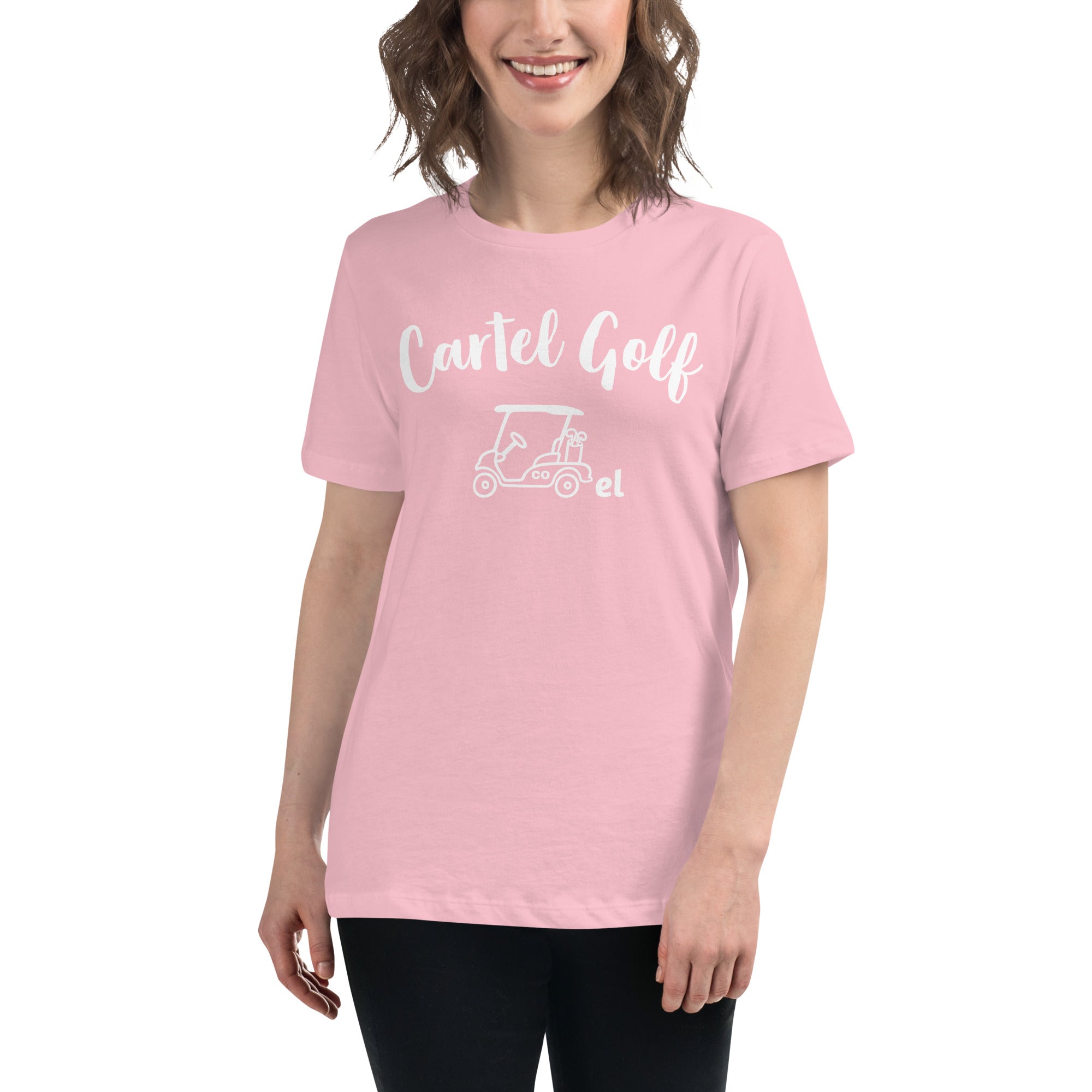 Women's Relaxed T-Shirt "Cartel Golf"