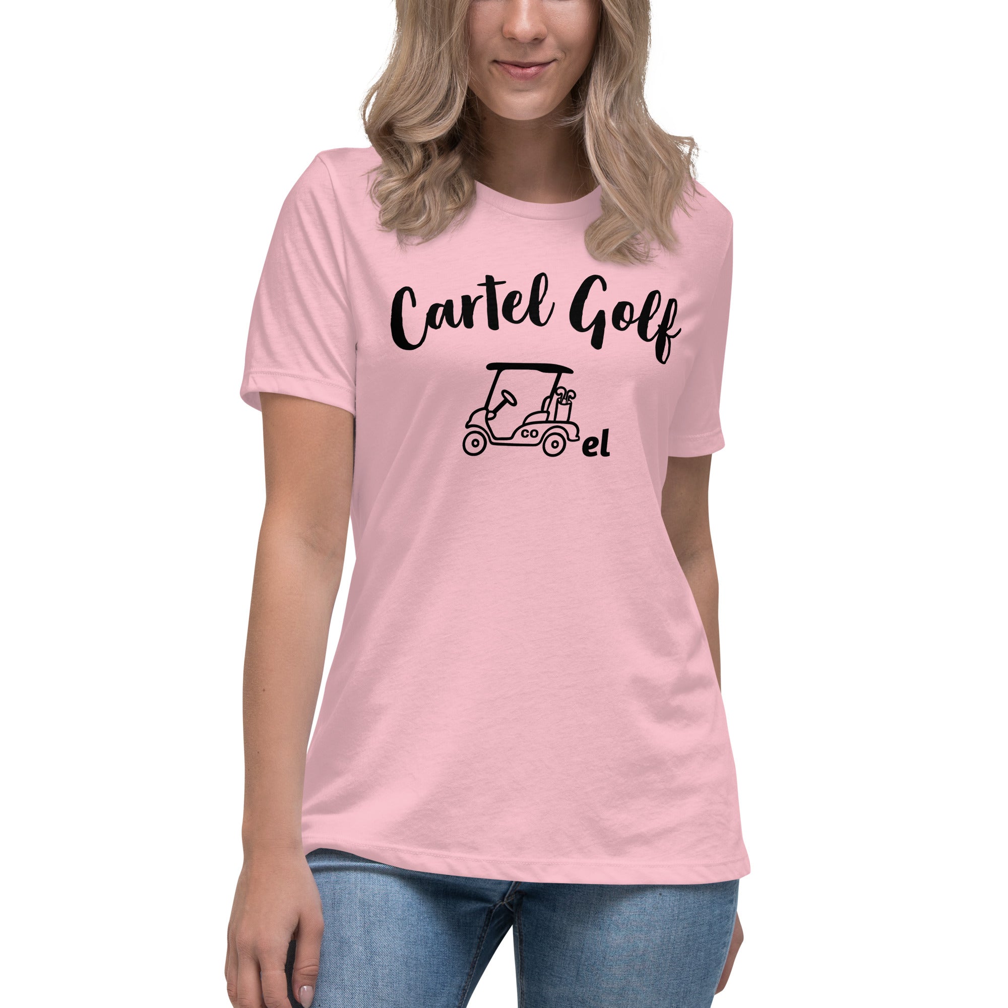 Women's Relaxed T-Shirt "Cartel Golf"