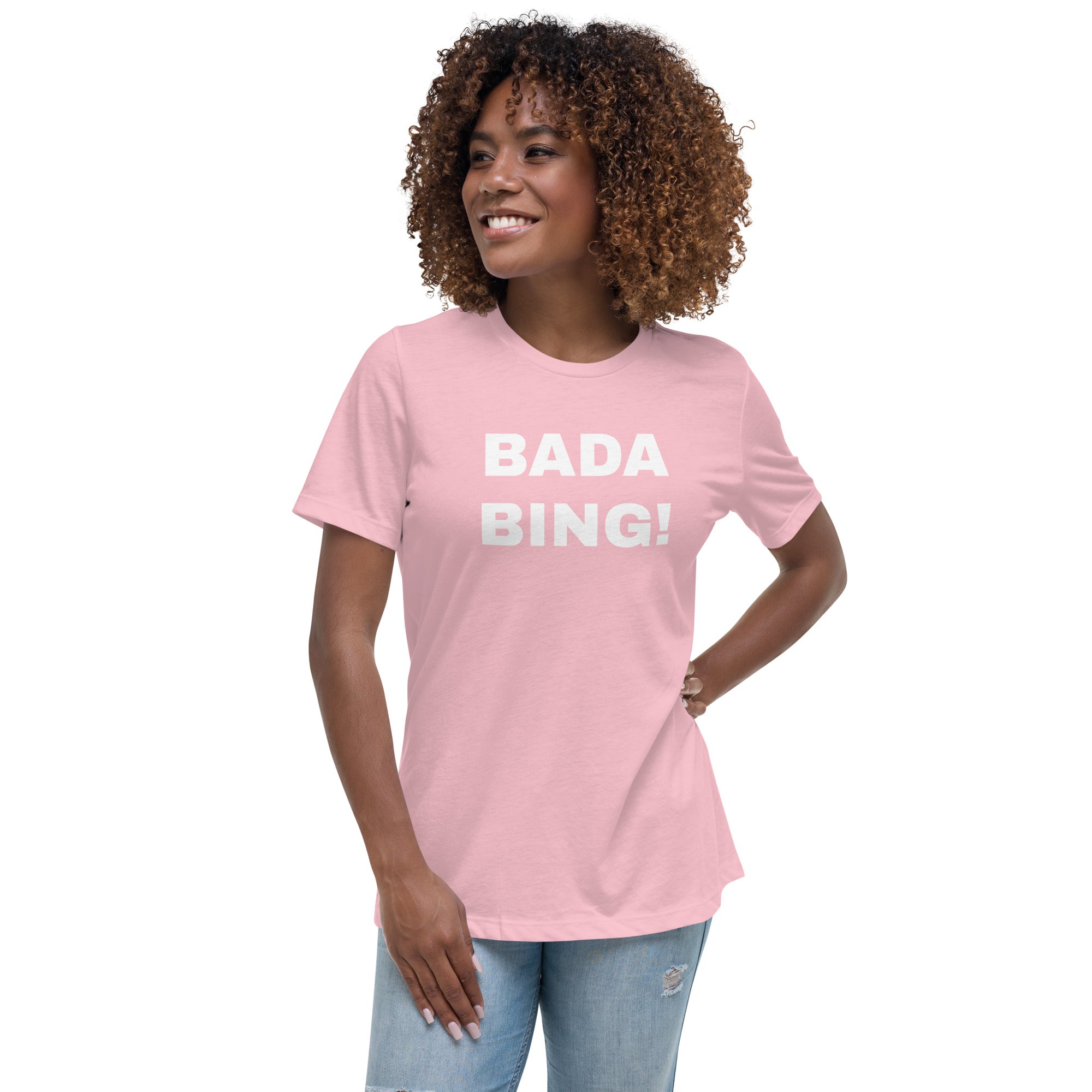 Women's Relaxed T-Shirt "BADA BING"