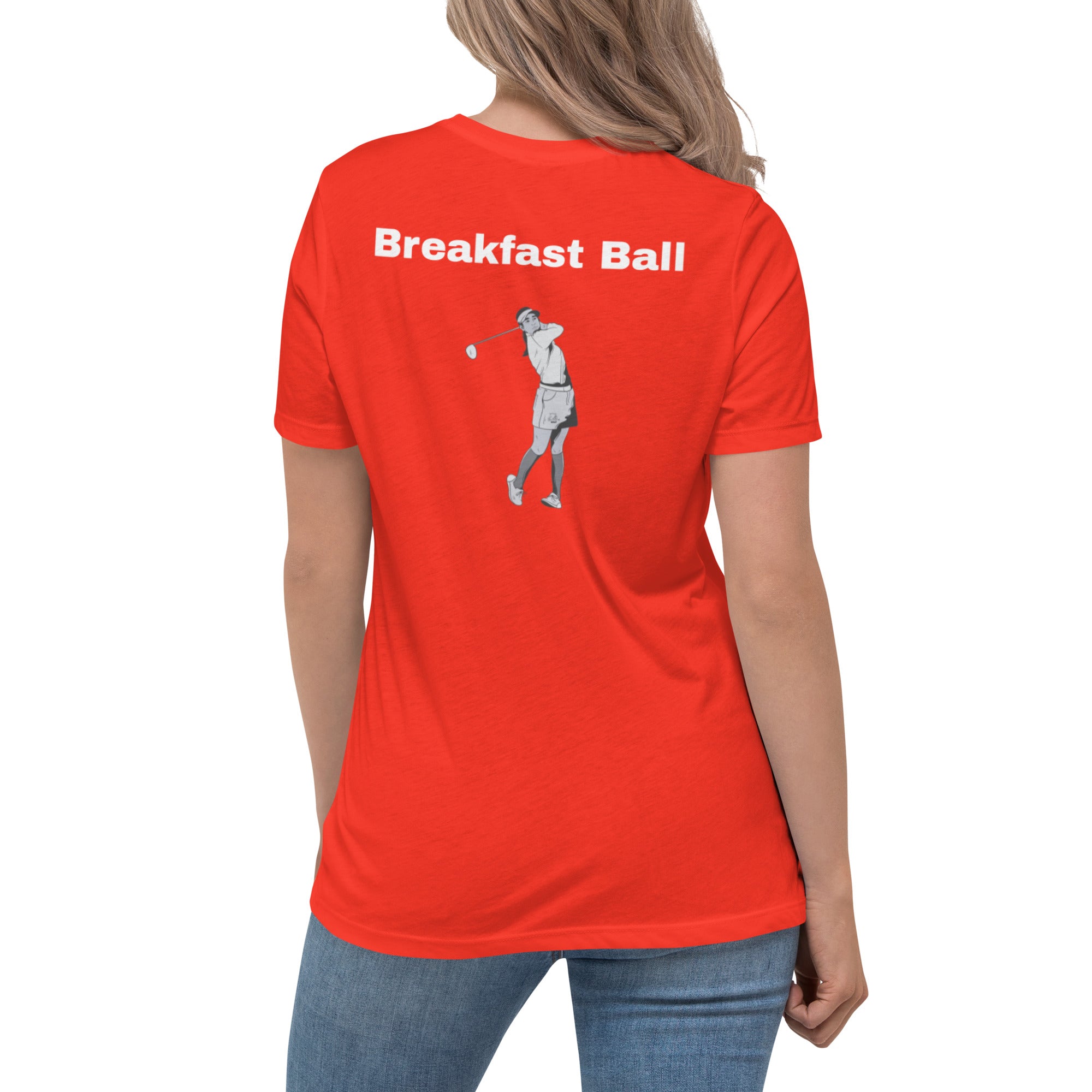 Women's Relaxed T-Shirt "Breakfast Ball"