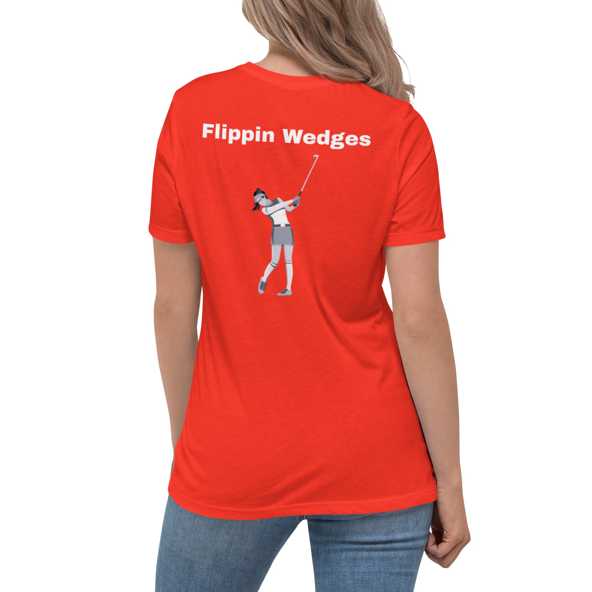 Women's Relaxed T-Shirt "Flippin Wedges"