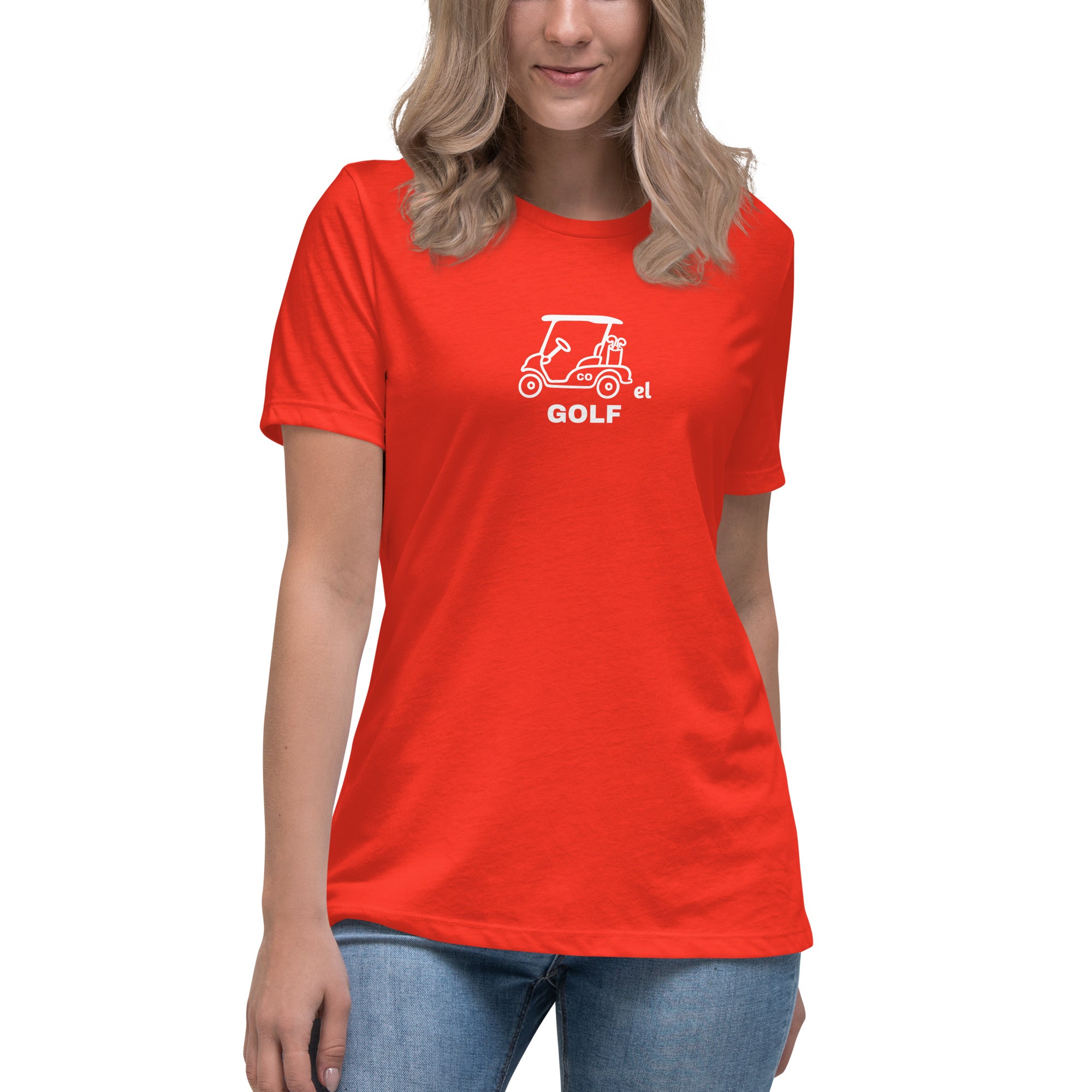 Women's Relaxed T-Shirt "Put me down for par"