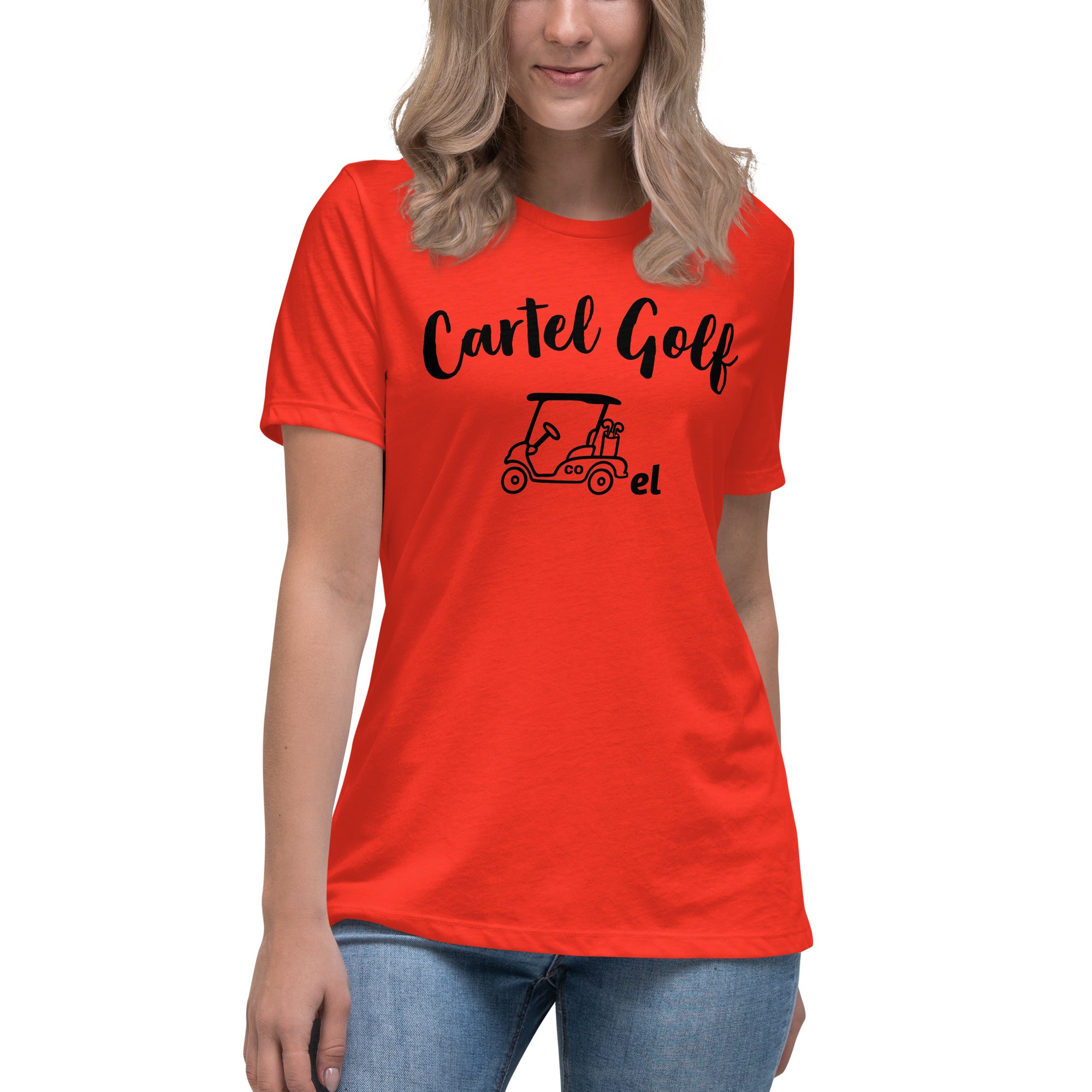 Women's Relaxed T-Shirt "Cartel Golf"