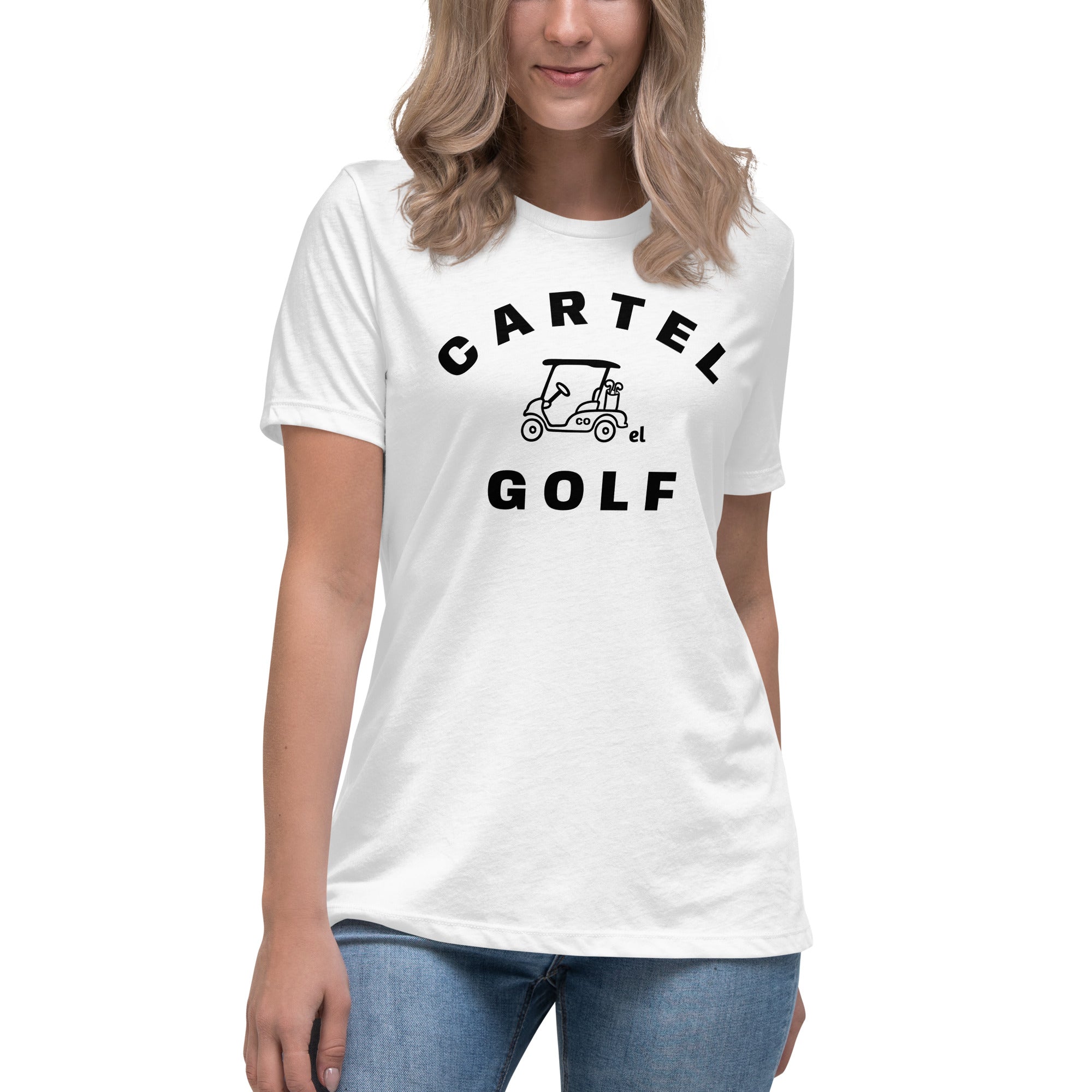 Women's Relaxed T-Shirt "Cartel Golf"