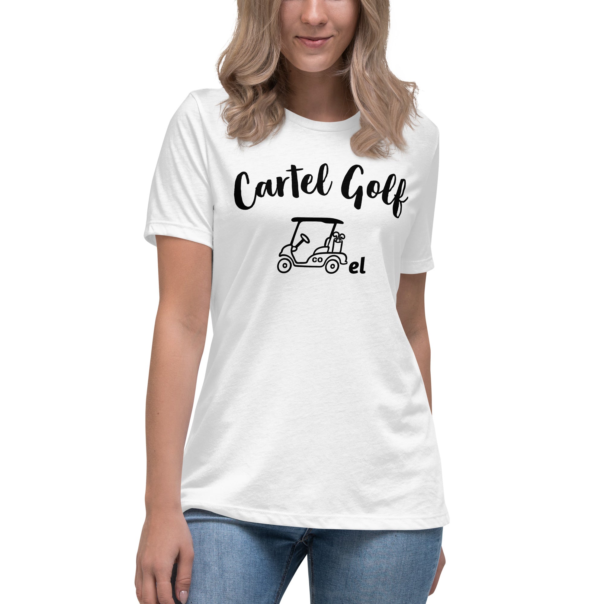 Women's Relaxed T-Shirt "Cartel Golf"