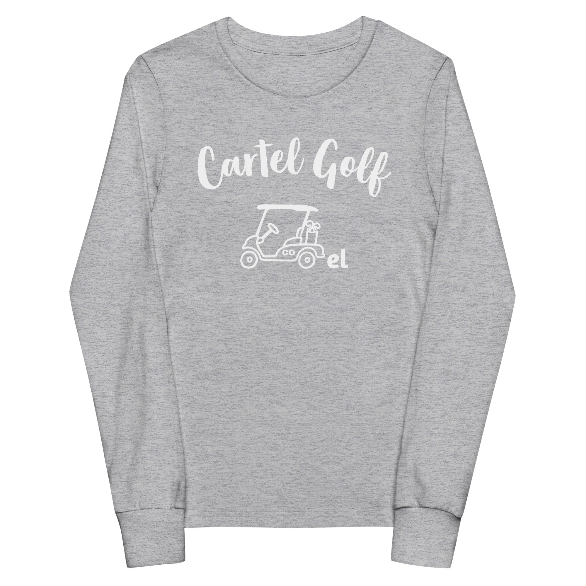 Youth long sleeve tee "Cartel Golf"