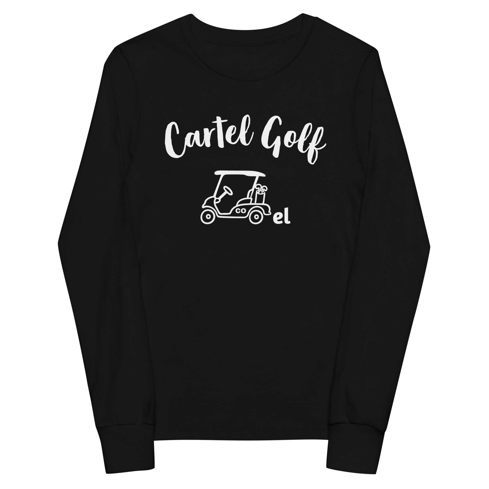 Youth long sleeve tee "Cartel Golf"