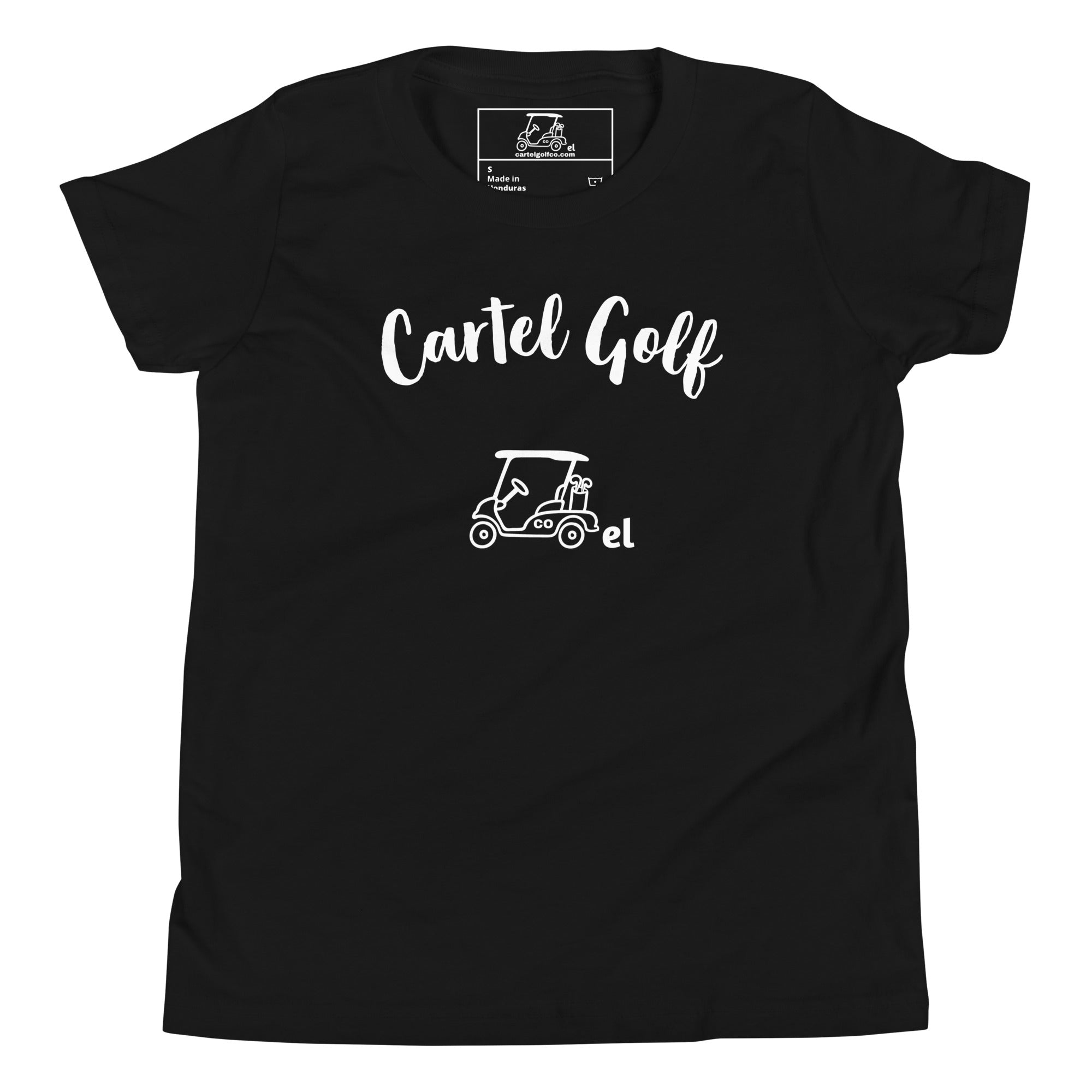 Youth Short Sleeve T-Shirt "Cartel Golf"