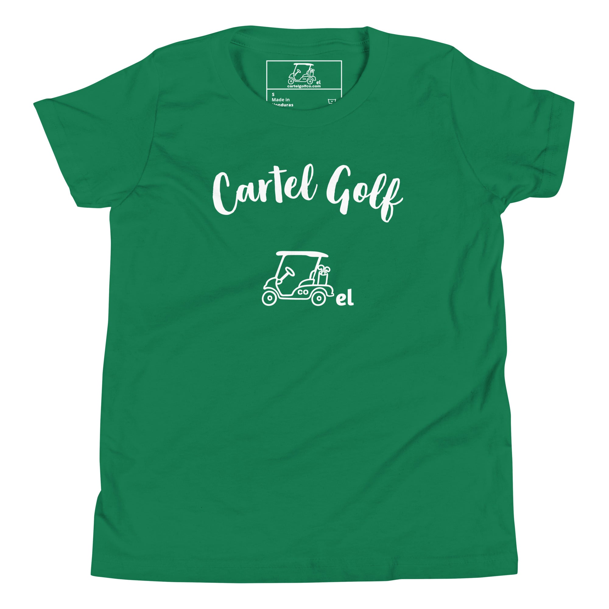 Youth Short Sleeve T-Shirt "Cartel Golf"