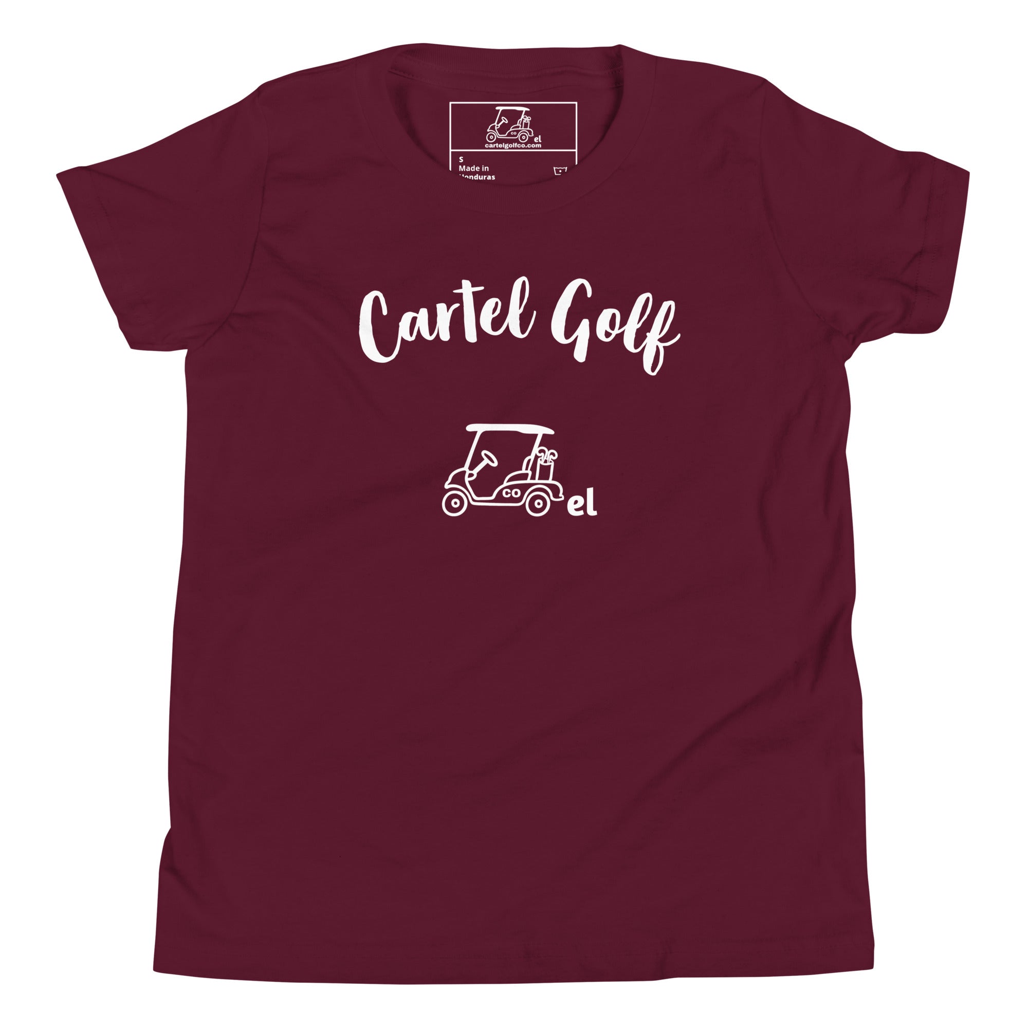 Youth Short Sleeve T-Shirt "Cartel Golf"