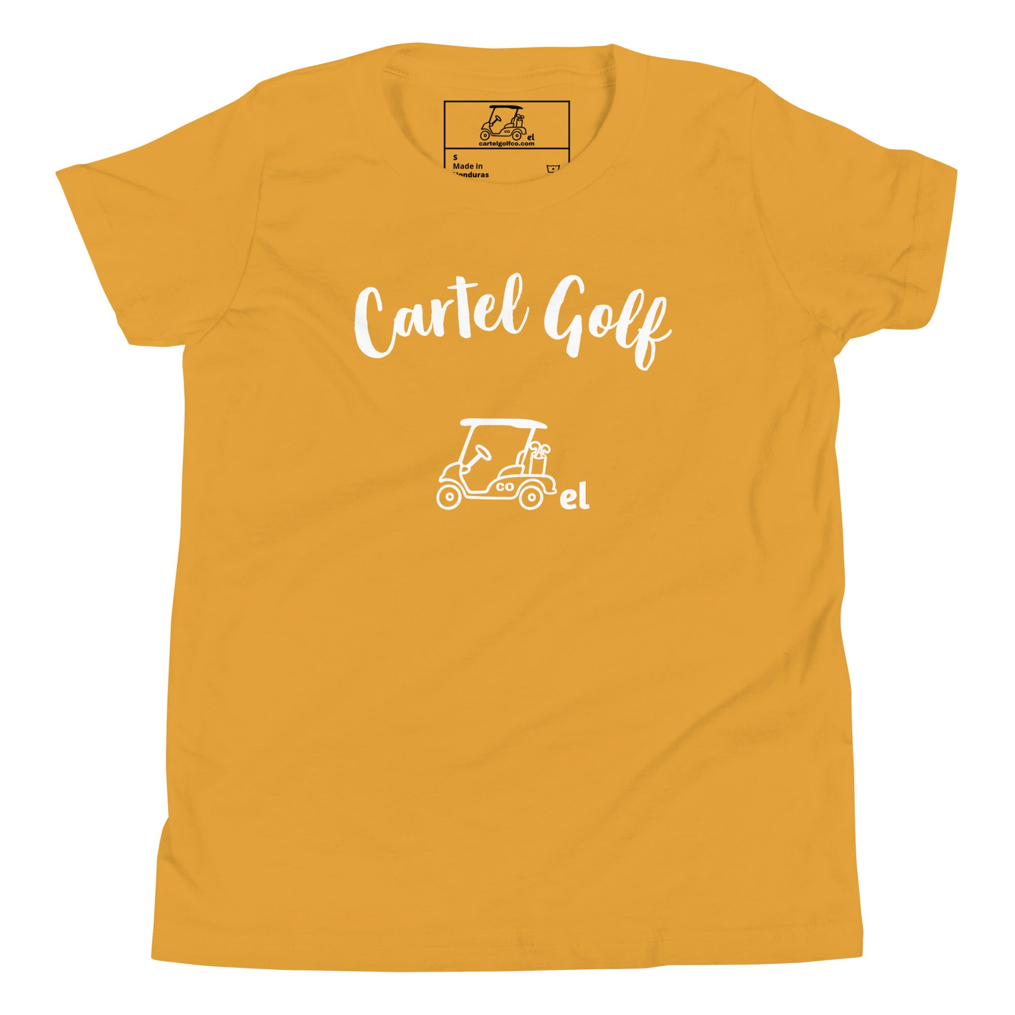 Youth Short Sleeve T-Shirt "Cartel Golf"